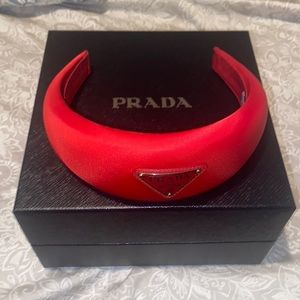 Red Prada oversized head band